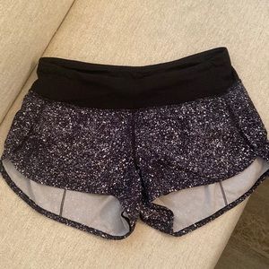 Lululemon Speedy Up shorts size 4